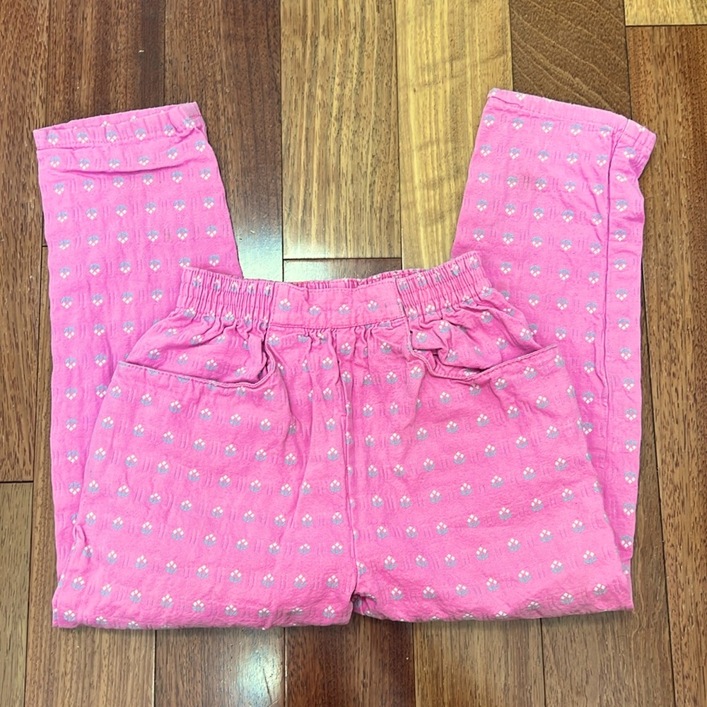 ULTRA RARE Vintage Oshkosh toddler pink floral pants size 5T